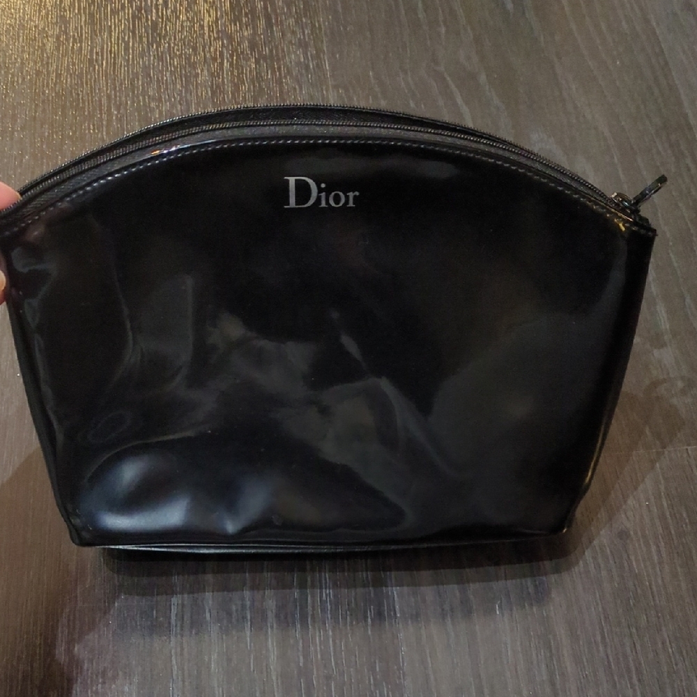 Dior Black Cosmetic Pouch